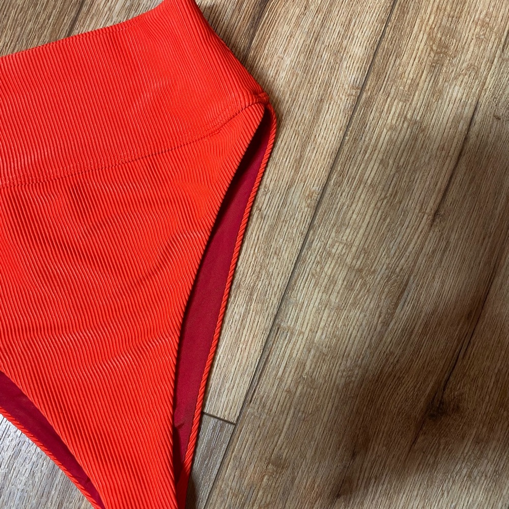 Beach Riot Red Bikini Bottom - Picture 2 of 6